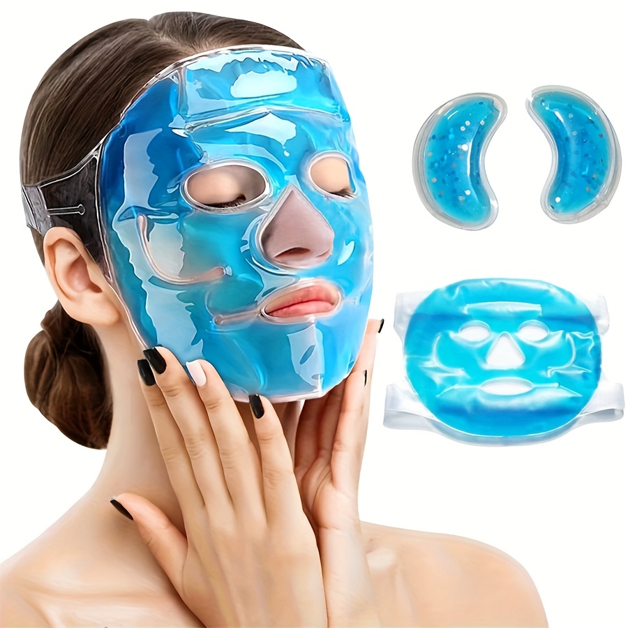 Under Eye Gel - แผ่นมาส์กหน้าเย็นและแผ่นประคบเย็นลดอาการบวมใต้ตา ลดรอยคล้ำใต้ตา เม็ดเจลประคบร้อน-เย็น สำหรับสปาหน้าสำหรับผู้หญิง