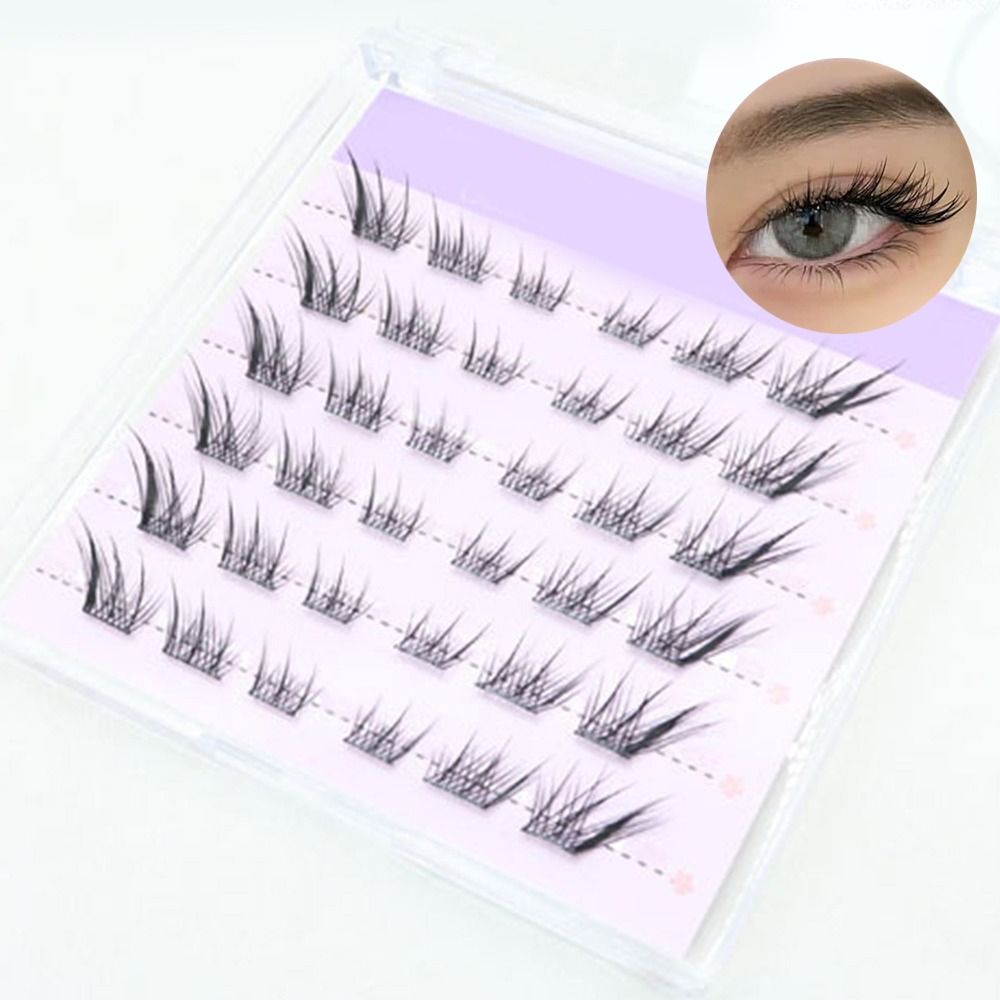 Eyelash Extension Cat Eye Wispy - ขนตาปลอมแบบ 3 มิติ ลายแคทอาย ติดเองได้ ขนตาปลอมแบบวิสปี้
