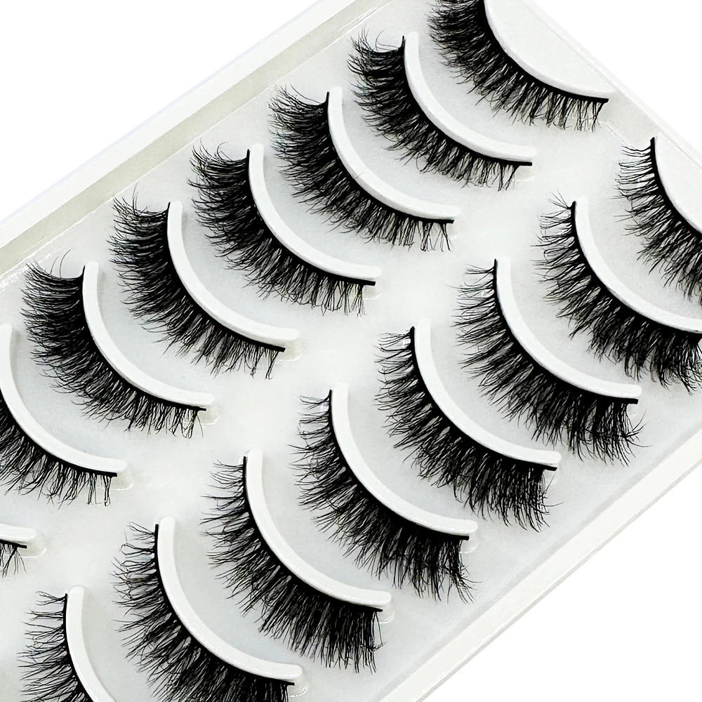 Eyelash Extension Full Set - 10 คู่ขนตา 3D Mink Natural False