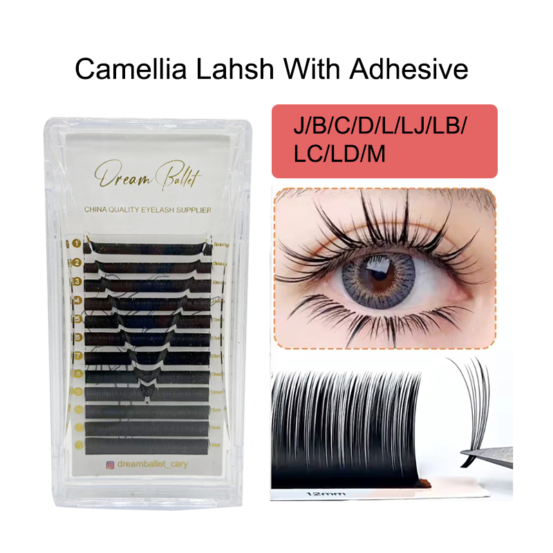 Eyelash Extension Review - ขนตาปลอม Dream Ballet Camellia Lashes พร้อมกาวติดขนตา