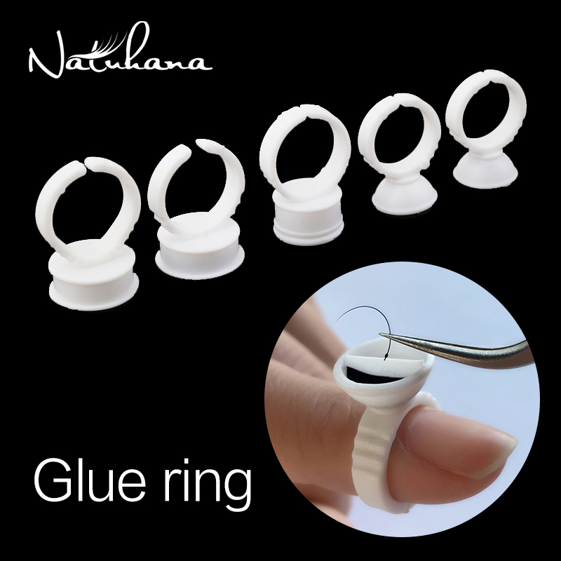 Eyelash Extension Full Set - NATUHANA 100 Pcs Disposable Eyelash Extension