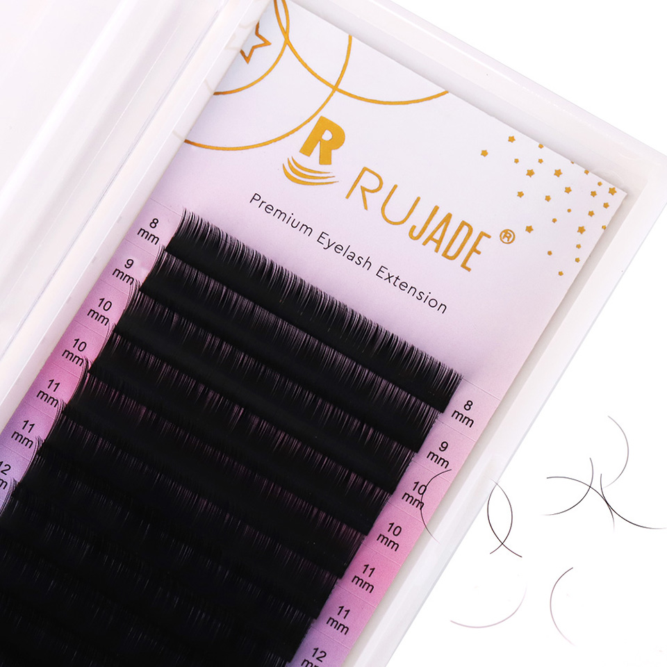 ขนตาปลอม RUJADE B C CC D Curl  - Eyelash Extension Review บทวิจารณ์และราคา