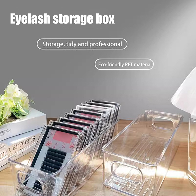กล่องเก็บขนตาปลอมแบบใส กล่องจั - Eyelash Extension Glue บทวิจารณ์และราคา