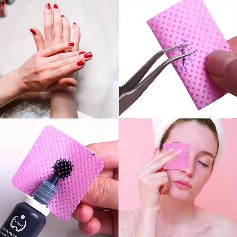 ผ้าเช็ดทำความสะอาดเล็บแบบไม่มี - Eyelash Extension Glue บทวิจารณ์และราคา