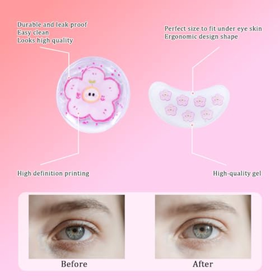 แผ่นมาส์กเย็นสำหรับดวงตา - เจล - Under Eye Gel บทวิจารณ์และราคา