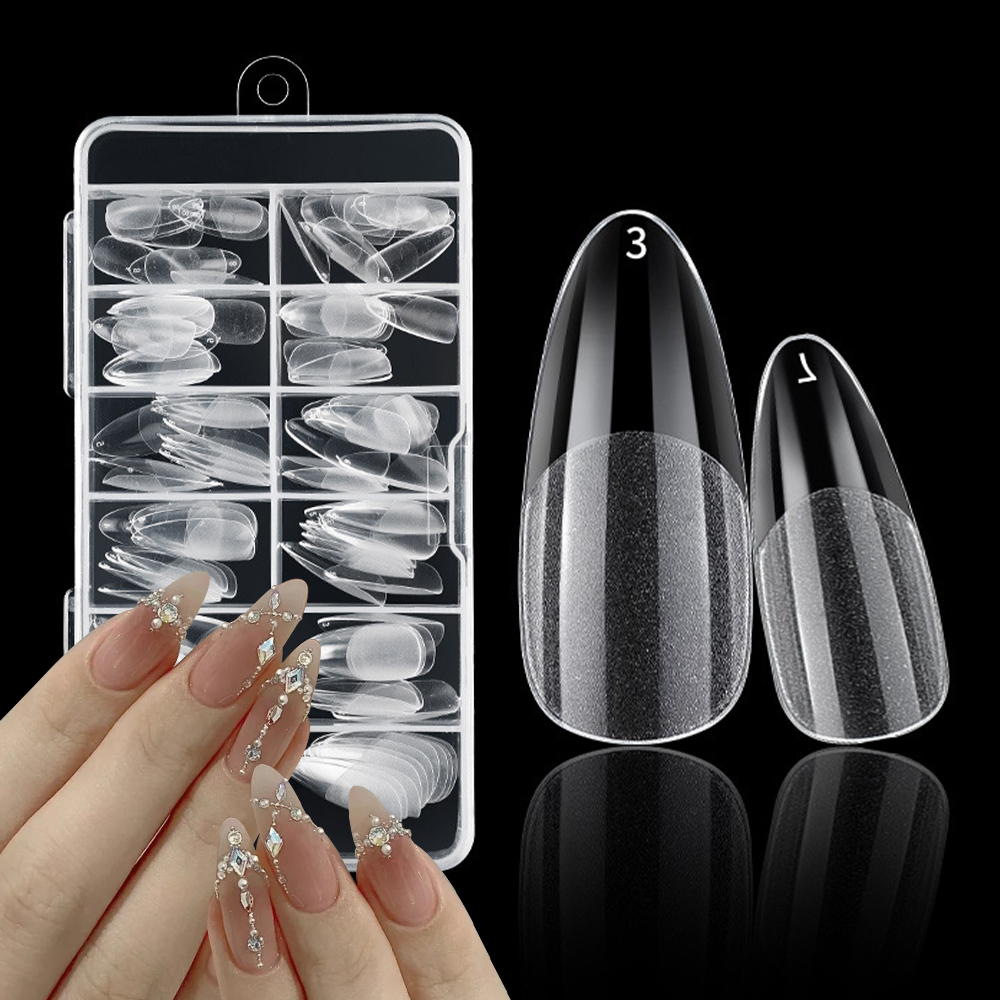 ชุดต่อเล็บปลอมแบบกดติด ปลายเล็ - Eyelash Extension Full Set บทวิจารณ์และราคา
