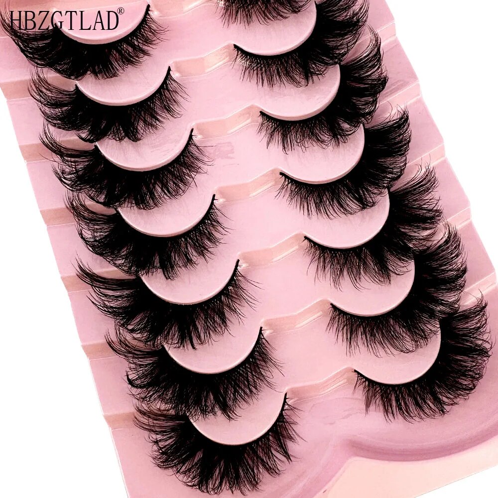 ใหม่ขนตาแมว 5D Natural False L - Eyelash Extension Cat Eye Wispy บทวิจารณ์และราคา