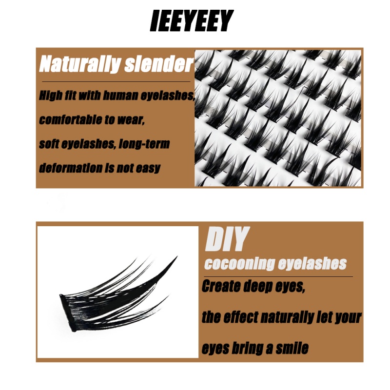ขนตาปลอมแบบกลุ่มสไตล์รัสเซีย 1 - Eyelash Extension Review บทวิจารณ์และราคา