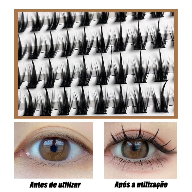 ขนตาปลอมแบบกลุ่มสไตล์รัสเซีย 1 - Eyelash Extension Review บทวิจารณ์และราคา