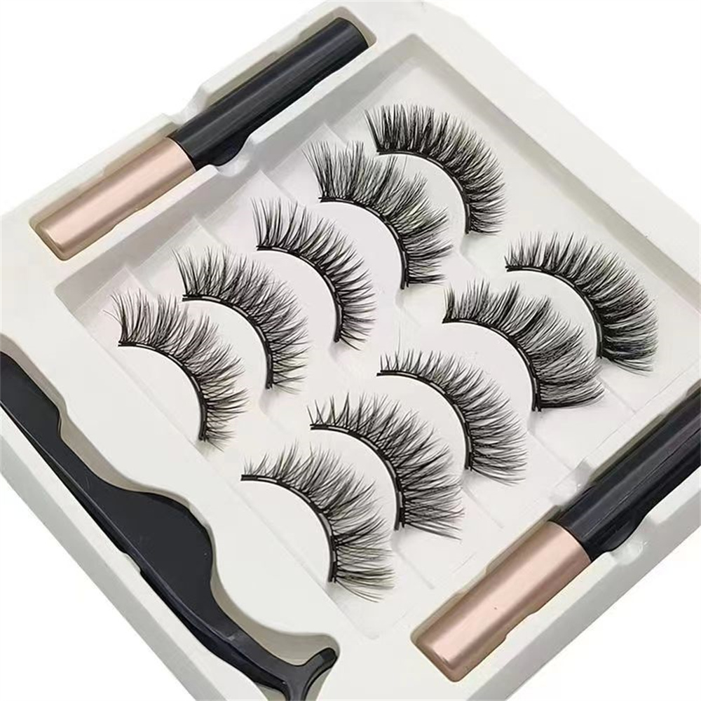 ชุดขนตาแม่เหล็กแบบไม่ต้องใช้กา - Eyelash Extension Full Set บทวิจารณ์และราคา