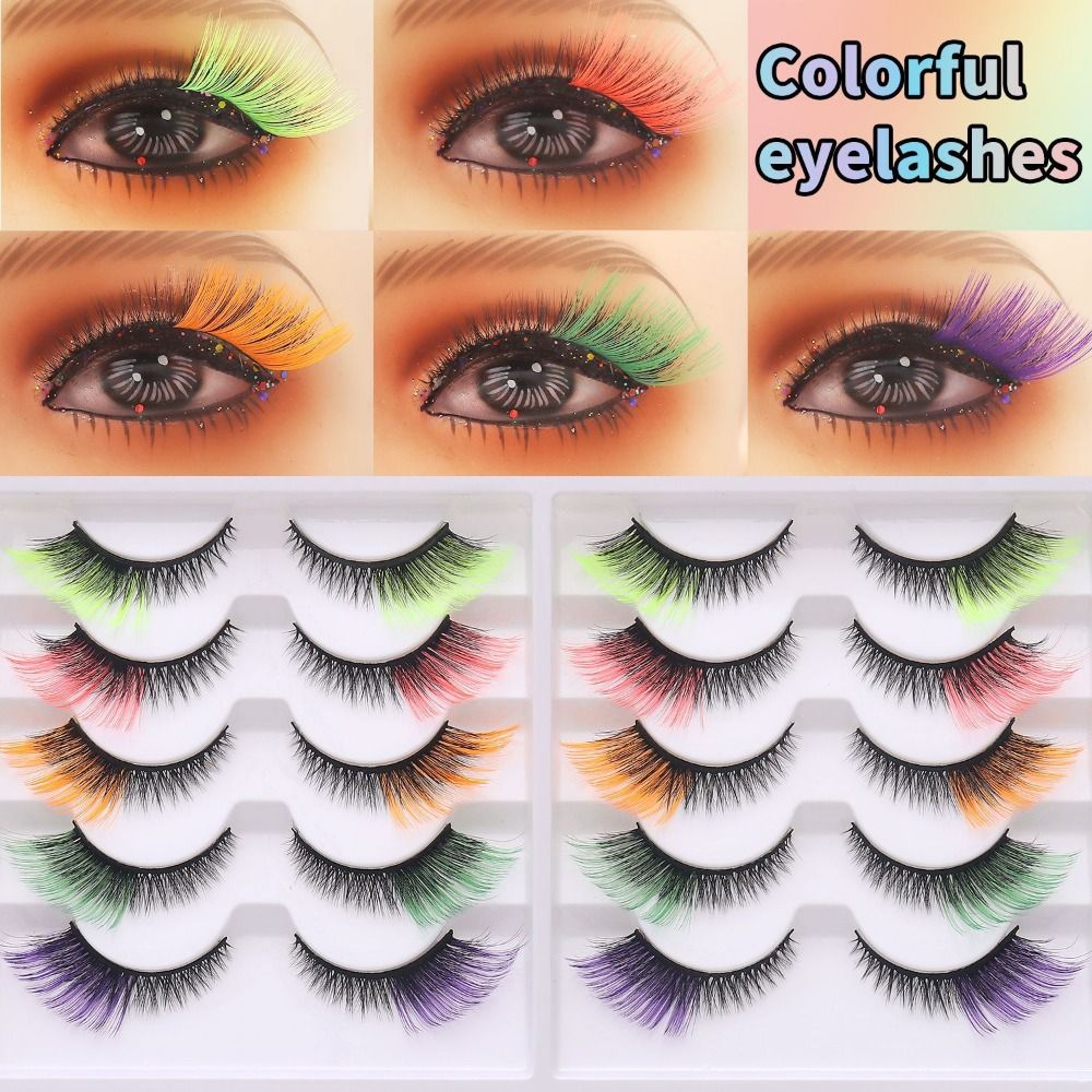 ขนตาปลอม 3D สีมิงค์ 10 คู่ ขนต - Eyelash Extension Cat Eye Wispy บทวิจารณ์และราคา