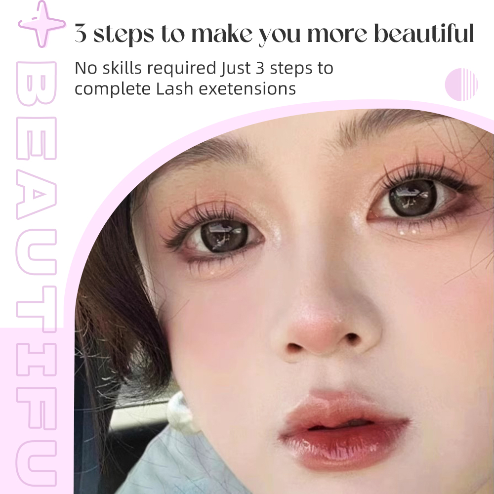 Yelix ขนตามังการ์ตูนติดเองขนตา - Eyelash Extension Full Set บทวิจารณ์และราคา