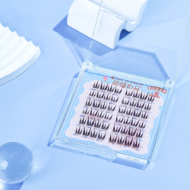 ขนตาปลอมแบบใหม่ 6 แถว ไม่ต้องใ - Eyelash Extension No 9 บทวิจารณ์และราคา