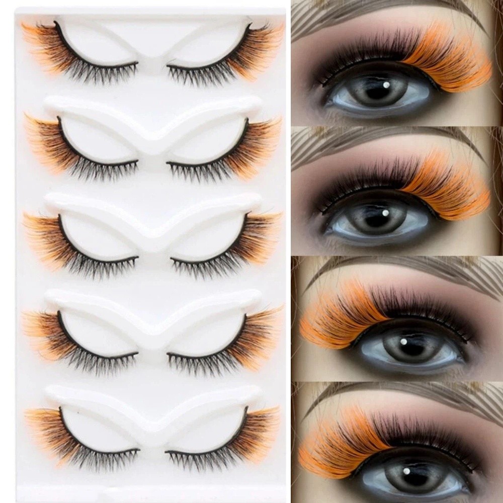 ขนตาปลอม 3D สีมิงค์สไตล์อนิเมะ - Eyelash Extension Cat Eye Wispy บทวิจารณ์และราคา