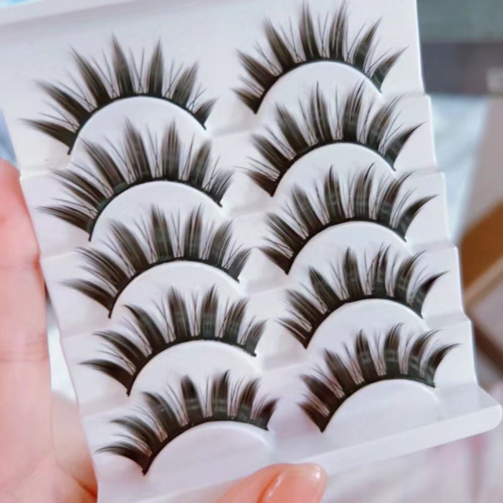 ขนตาปลอมแบบธรรมชาติ ลุคเปียก ข - Eyelash Extension Cat Eye Wispy บทวิจารณ์และราคา