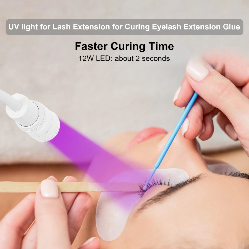 โคมไฟยูวีสำหรับต่อขนตา เจลต่อค - Eyelash Extension Glue บทวิจารณ์และราคา