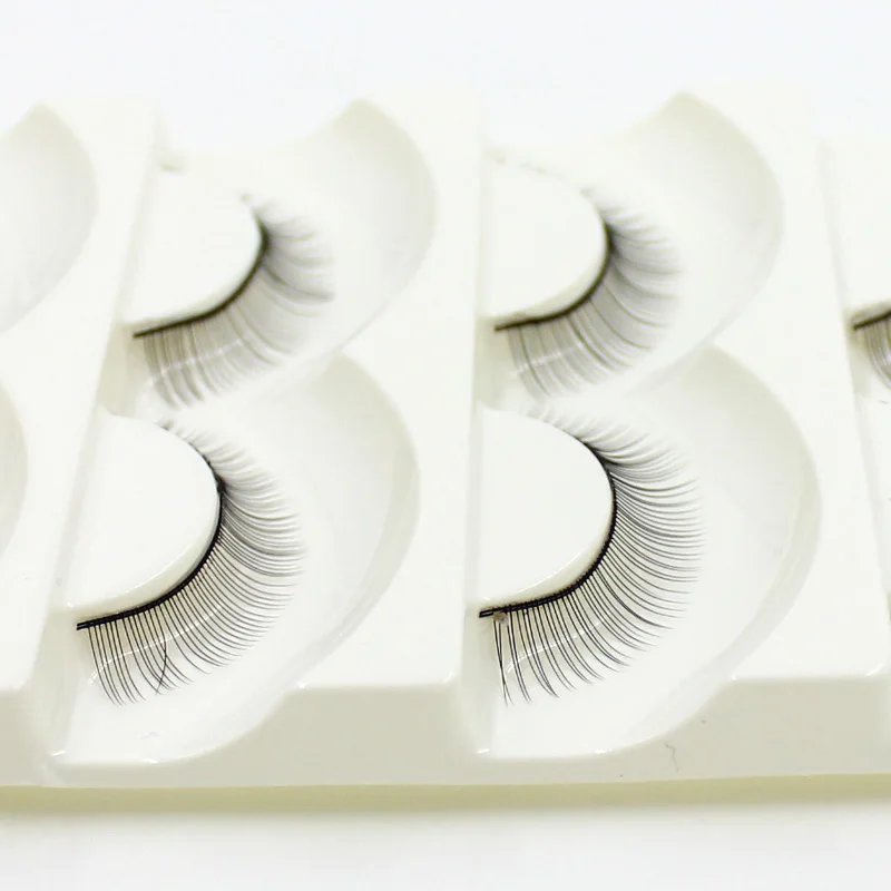 5 คู่/เซ็ตขนตาปลอมแฮนด์เมดขนตา - Eyelash Extension Full Set บทวิจารณ์และราคา