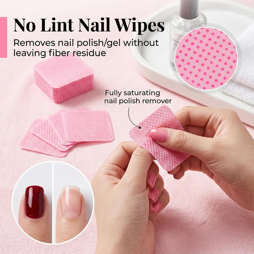 แผ่นเช็ดทำความสะอาดเล็บแบบไม่ม - Eyelash Extension Glue บทวิจารณ์และราคา