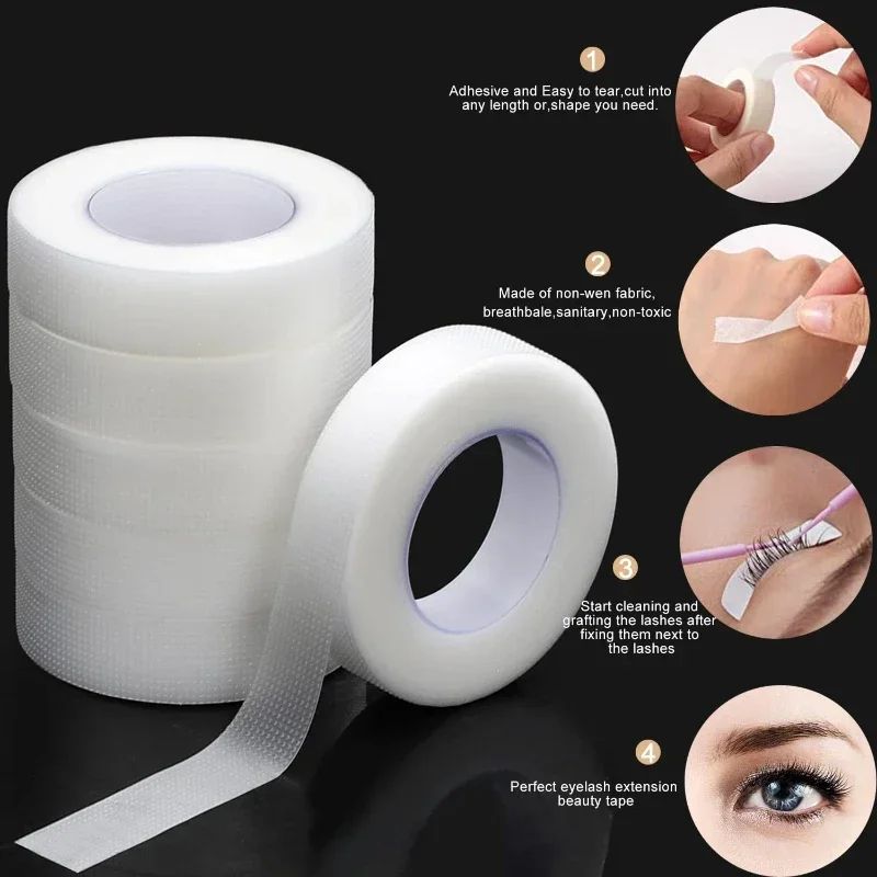 เทปติดขนตาแบบโปร่งใส ระบายอากา - Eyelash Extension Review บทวิจารณ์และราคา