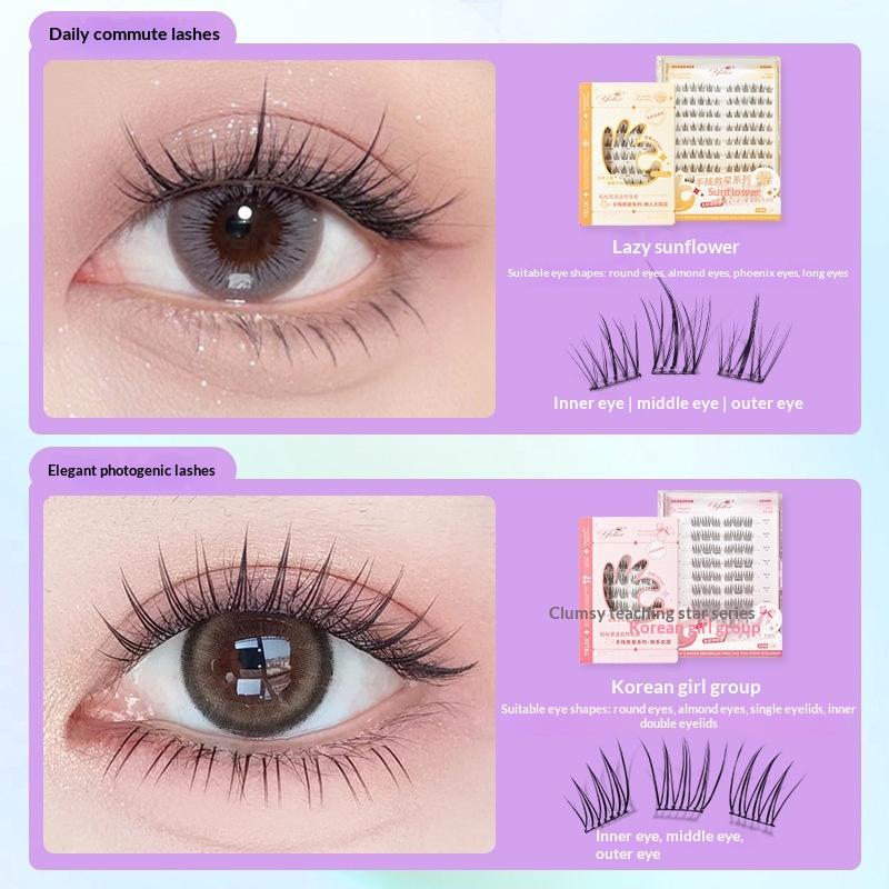 ขนตาปลอมแบบติดเอง 7 แถว ไม่ต้อ - Eyelash Extension Glue บทวิจารณ์และราคา