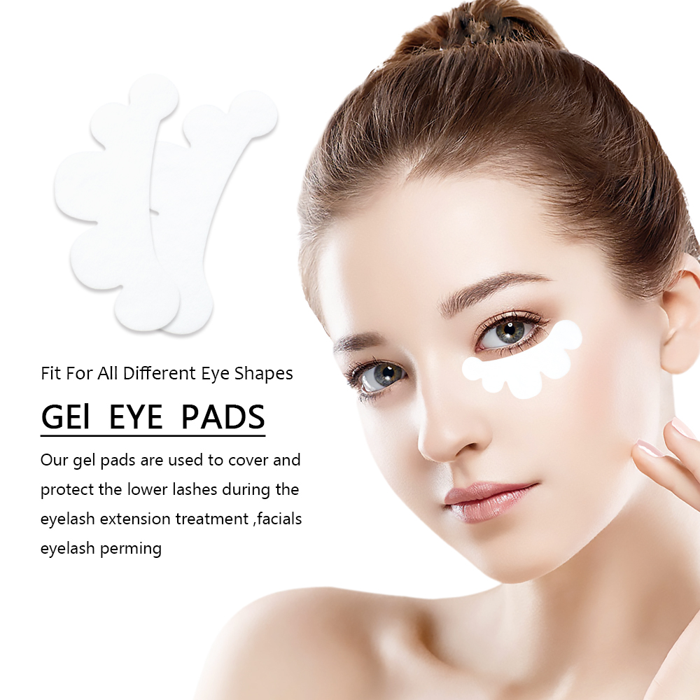 แผ่นแปะใต้ตาสำหรับต่อขนตา 100  - Under Eye Gel บทวิจารณ์และราคา