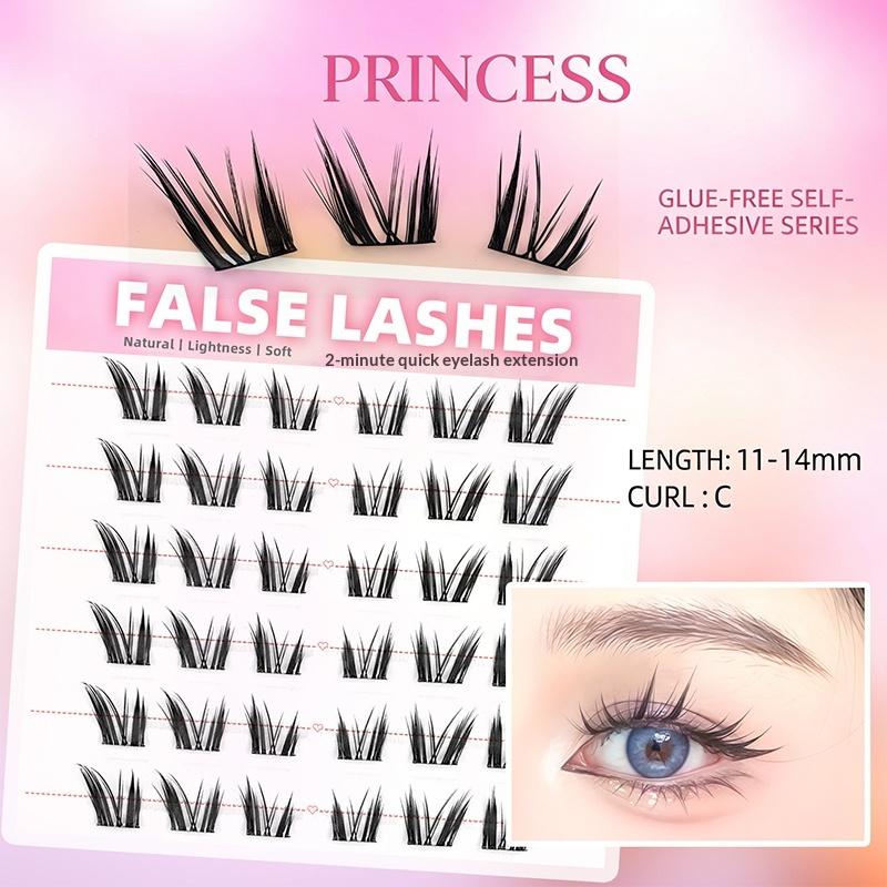 ขนตาปลอมแบบธรรมชาติ 6 แถว หนาแ - Eyelash Extension Glue บทวิจารณ์และราคา