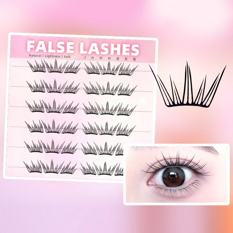 ขนตาปลอมแบบธรรมชาติ 6 แถว หนาแ - Eyelash Extension Glue บทวิจารณ์และราคา